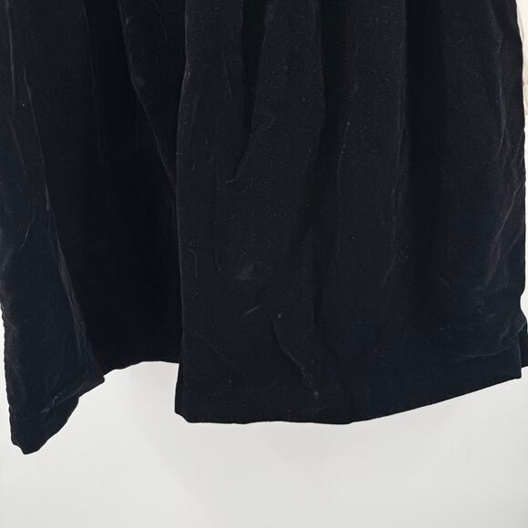 Vintage Oshkosh Collection Velvet Dress Size 4 90's Black Christmas Nutcracker - Picture 13 of 16